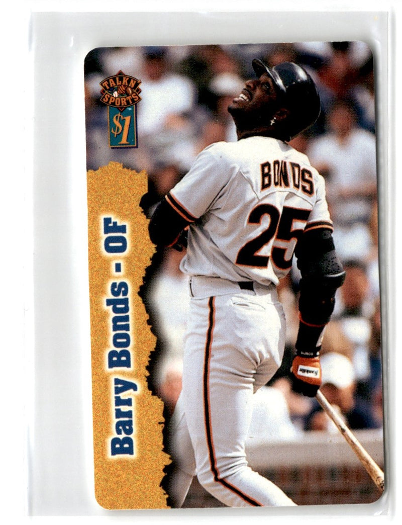 1998 Pacific Aurora Pennant Fever Barry Bonds