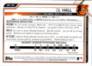 2021 Bowman Prospects DL Hall