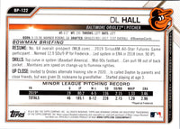 2021 Bowman Prospects DL Hall #BP-122