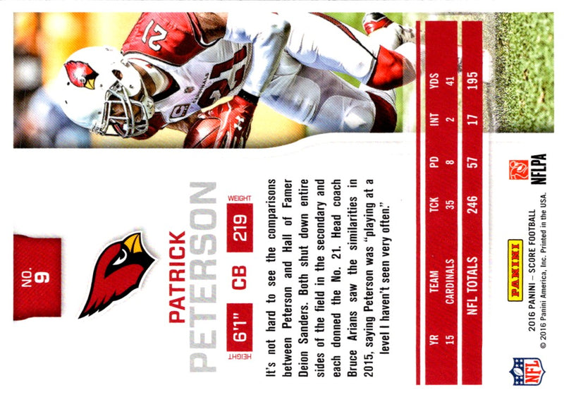 2016 Panini Absolute Memorabilia Patrick Peterson