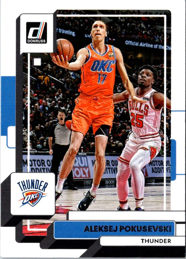 2022 Donruss Aleksej Pokusevski #105