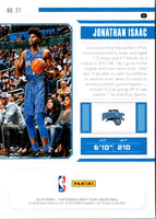 2018 Panini Contenders Draft Picks Jonathan Isaac #27B