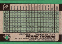 1991 Bowman Frank Thomas #366