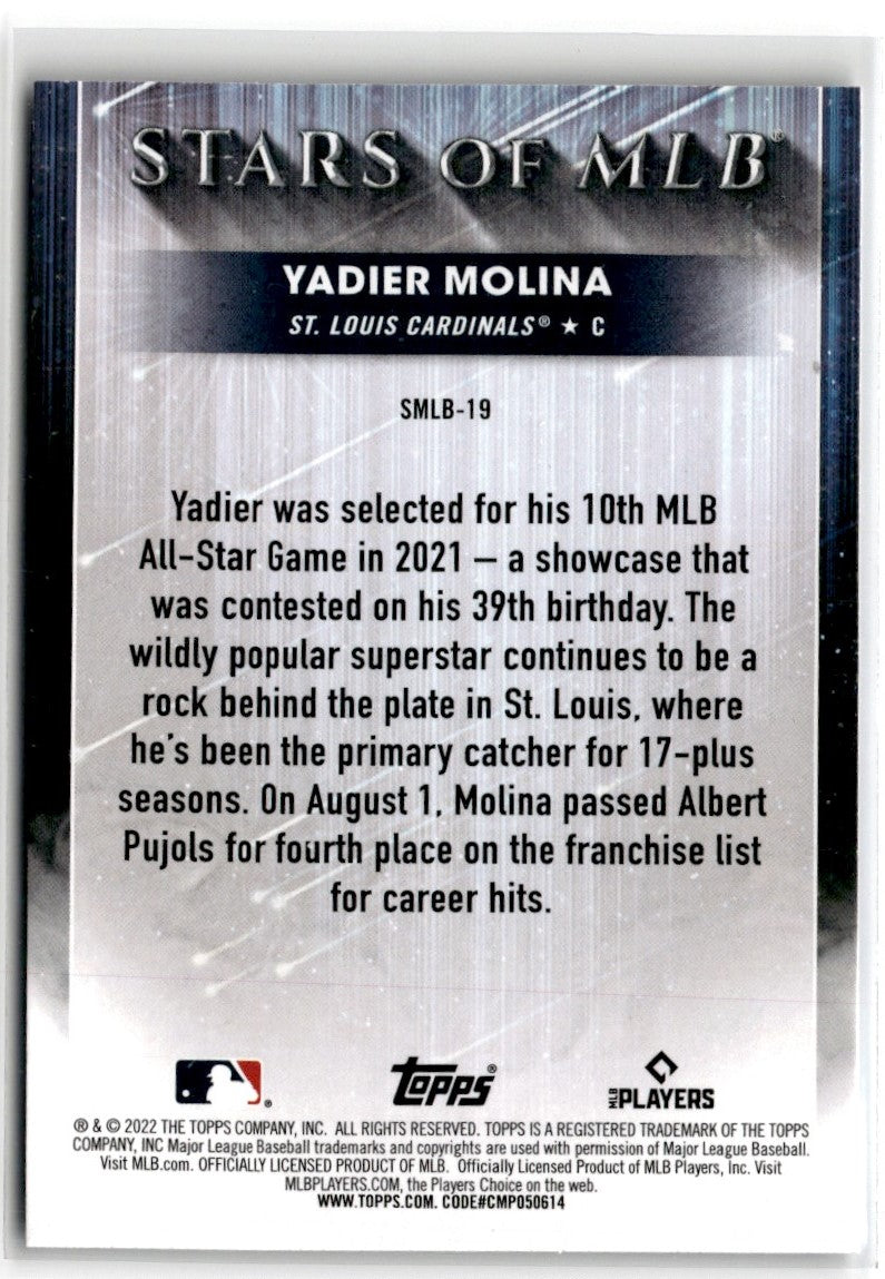 2022 Topps Stars of MLB Yadier Molina