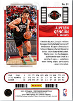 2022 Panini Contenders Game Ticket Red Alperen Sengun #91