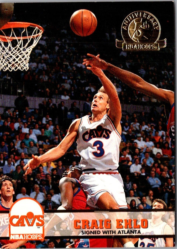 1993 Hoops Fifth Anniversary Gold Craig Ehlo #38