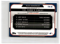 2014 Bowman Draft Picks & Prospects Chrome Top Alex Gonzalez #CTP-49
