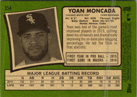 2020 Topps Heritage Yoan Moncada #354
