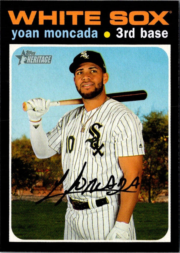 2020 Topps Heritage Yoan Moncada #354