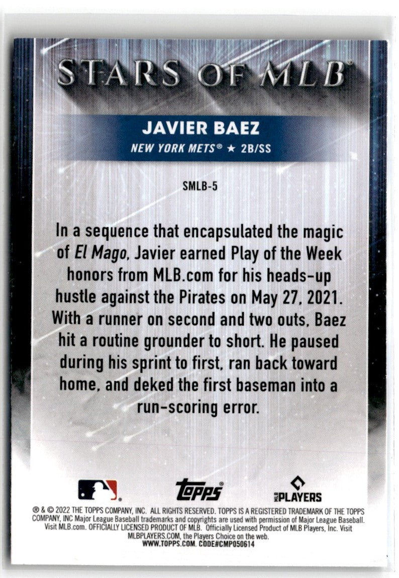 2022 Topps Stars of MLB Javier Baez