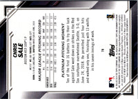2019 Bowman Platinum Chris Sale #78