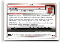 2020 Bowman Draft 1st Edition Milan Tolentino #BD-4
