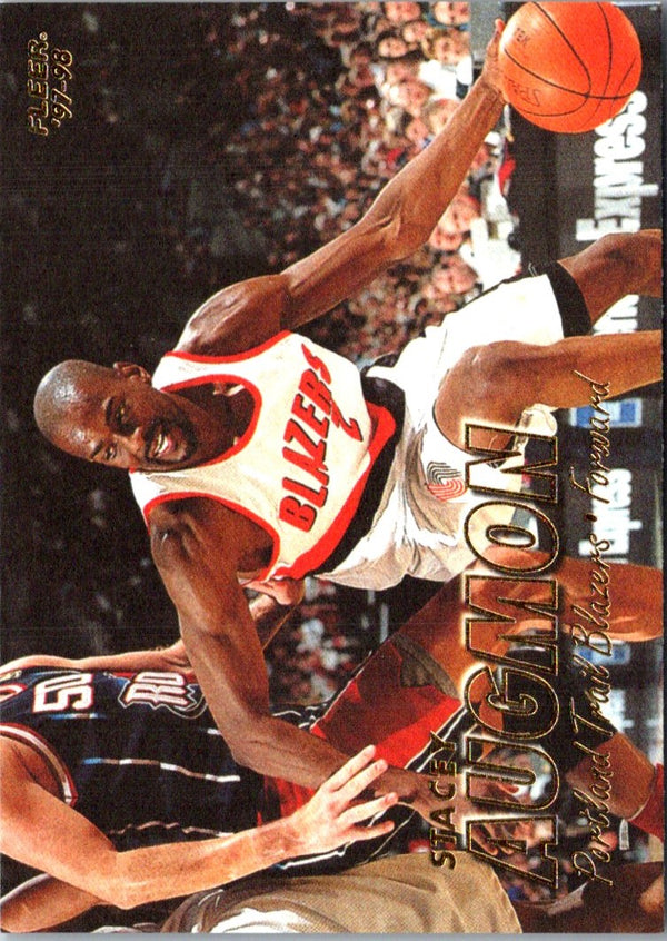 1997 Fleer Stacey Augmon #183