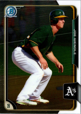 2015 Bowman Chrome Prospects Joe Wendle #BCP174