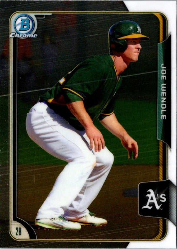 2015 Bowman Chrome Prospects Joe Wendle #BCP174