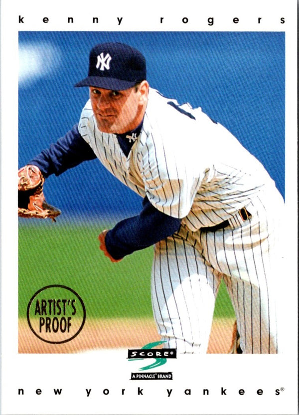 1997 Score Artist's Proofs White Border Kenny Rogers #225