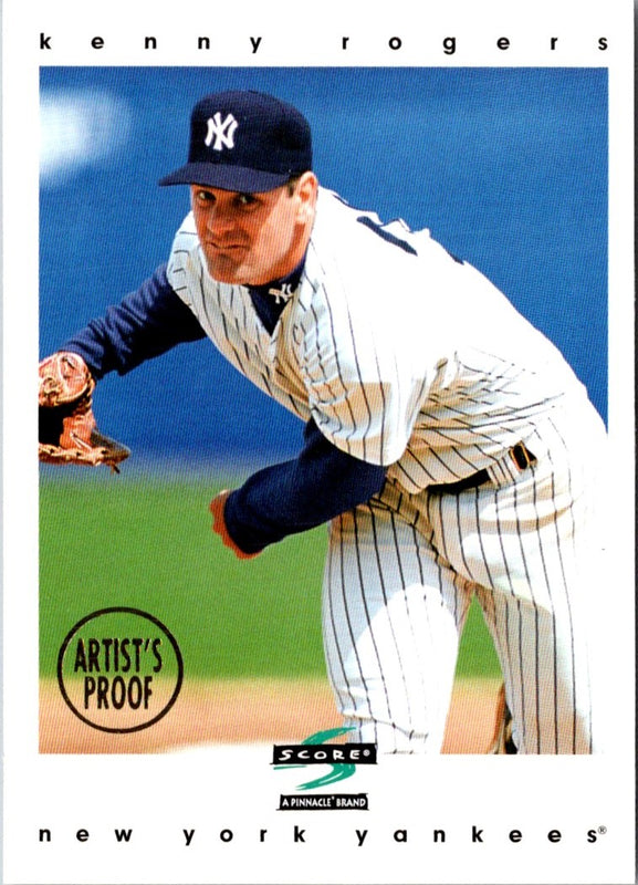 1997 Score Artist's Proofs White Border Kenny Rogers #225
