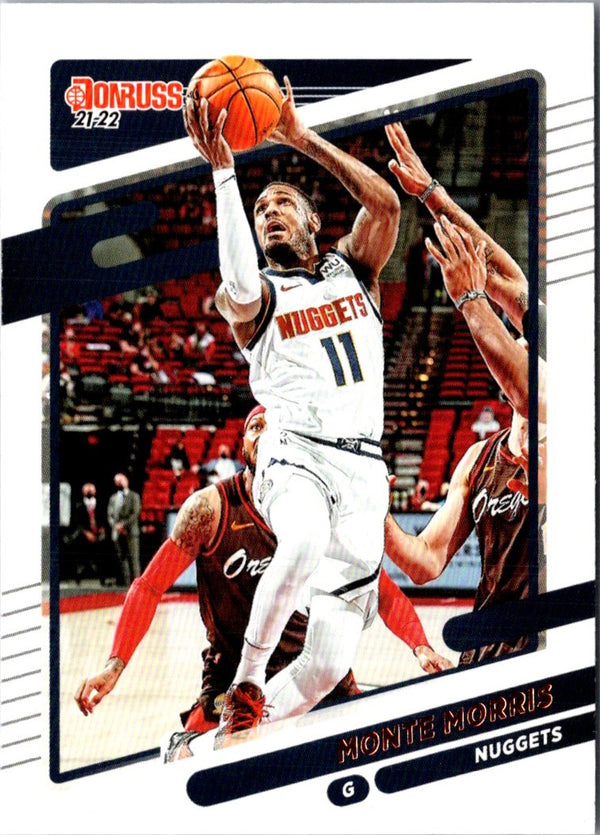 2021 Donruss Monte Morris #63