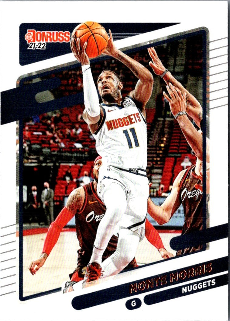 2021 Donruss Monte Morris