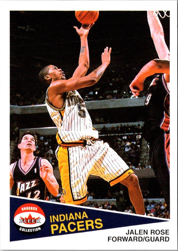 2001 Fleer Shoebox Jalen Rose #10