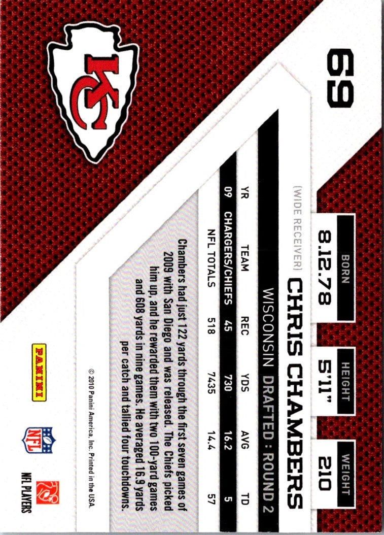 2010 Panini Threads Chris Chambers