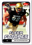 2006 Fleer Joe Klopfenstein