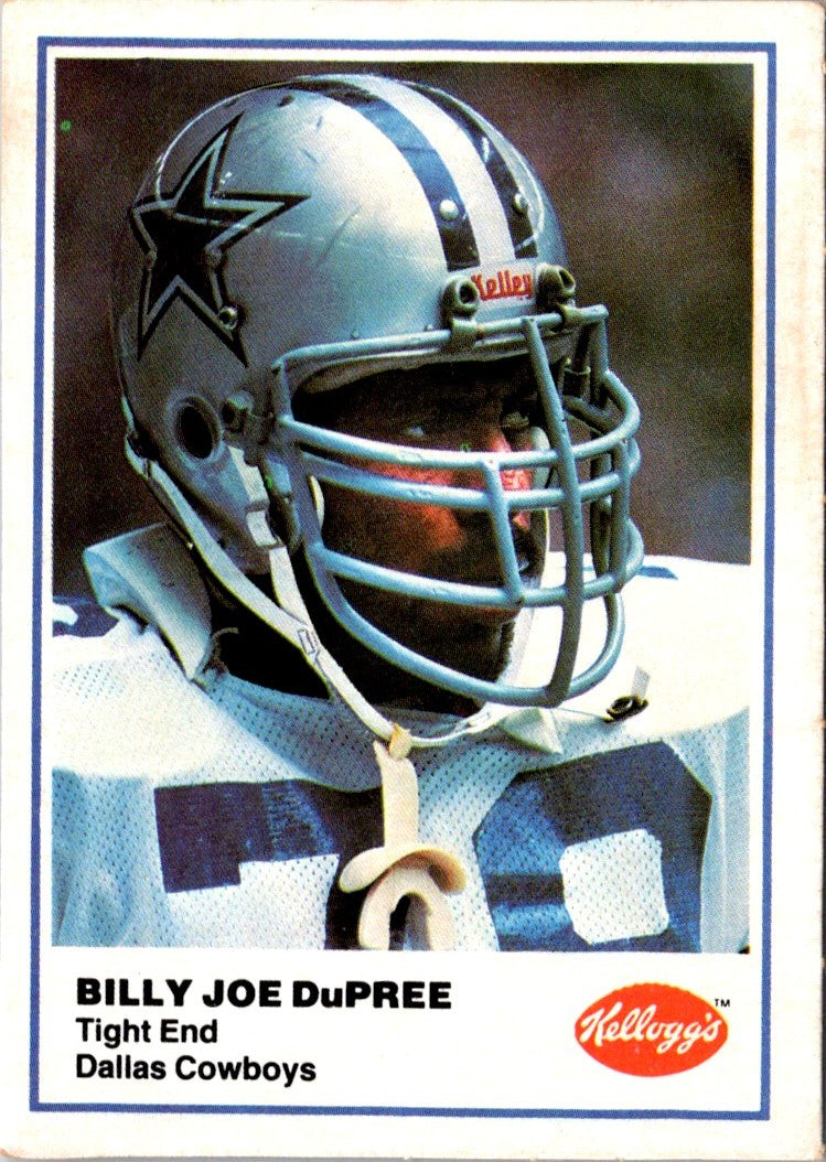 1982 Kellogg's Billy Joe DuPree