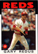 1986 Topps Gary Redus
