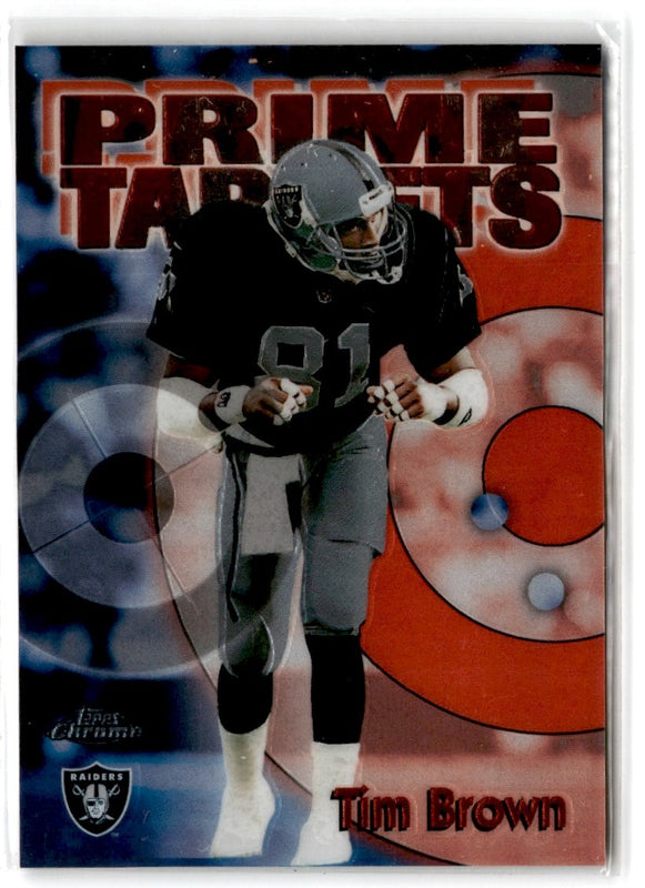 1998 Topps Chrome Season's Best Tim Brown #15