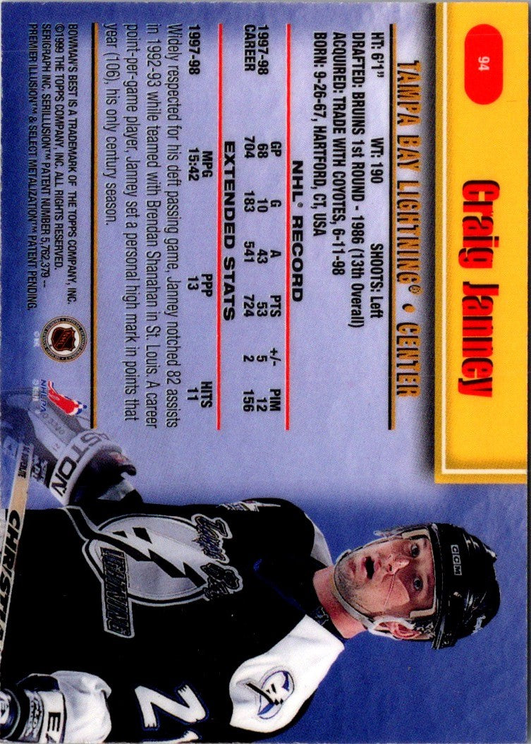 1999 Topps Curtis Joseph