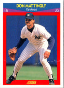 1990 Score 100 Superstars Don Mattingly