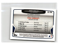 2012 Bowman Chrome Mini Joey Gallo #BCA-JG