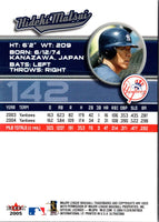 2005 Fleer National Pastime Blue Foil Johan Santana #6