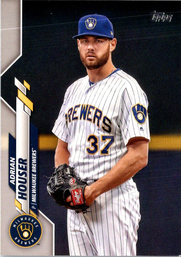 2020 Topps Blue Adrian Houser #399