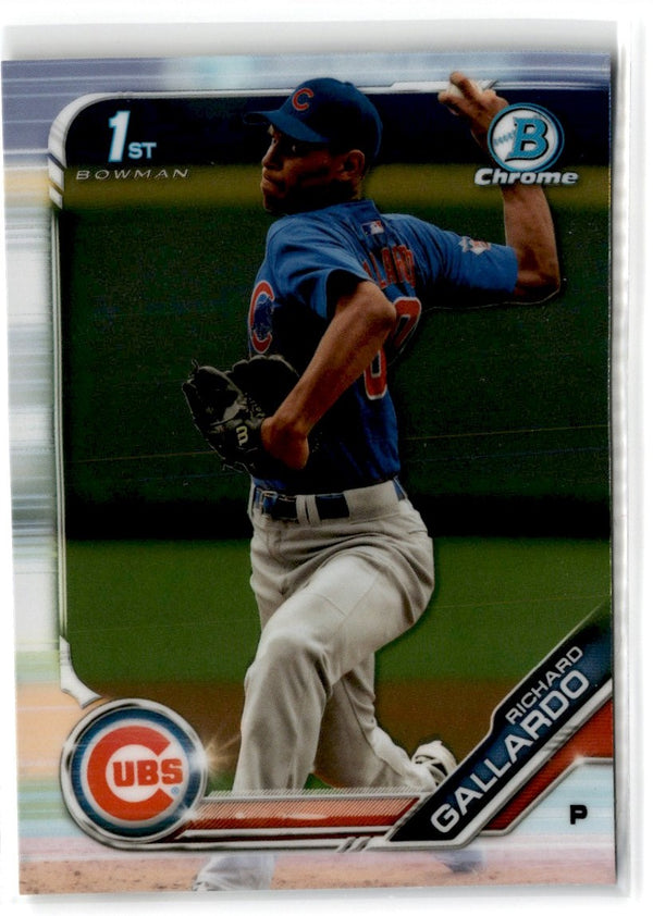 2019 Bowman Chrome Prospects Richard Gallardo #BCP-188