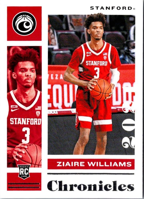 2021 Panini Contenders Optic Rookies Red Ziaire Williams #16