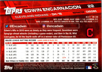 2017 Topps Chrome Refractor Edwin Encarnacion #22