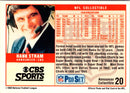 1989 Pro Set Announcers Hank Stram