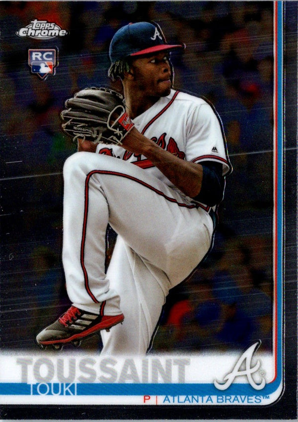 2019 Topps Chrome Touki Toussaint #61 Rookie