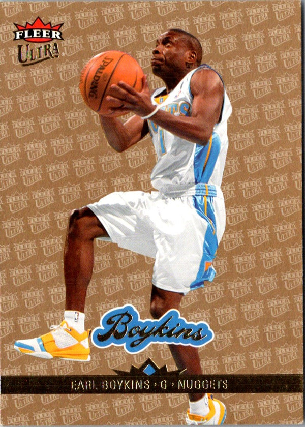 2006 Ultra Gold Medallion Earl Boykins #36