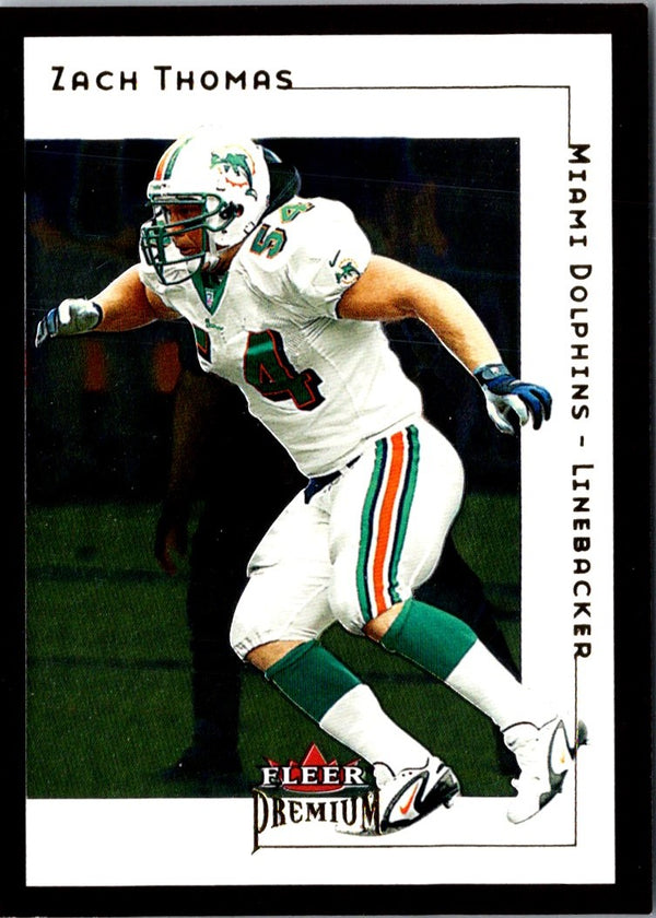 2001 Fleer Premium Zach Thomas #38