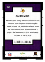 2004 Score Glossy Randy Moss #358