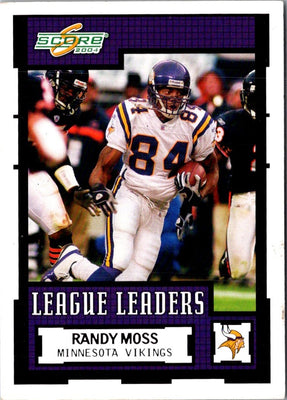 2004 Score Glossy Randy Moss #358
