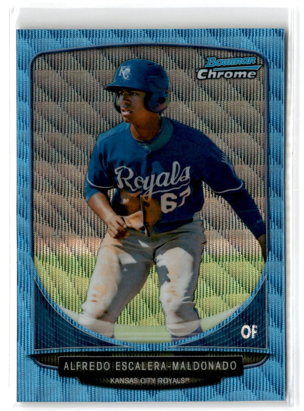 2013 Bowman Chrome Prospects Blue Wave Alfredo Escalera-Maldonado #BCP107