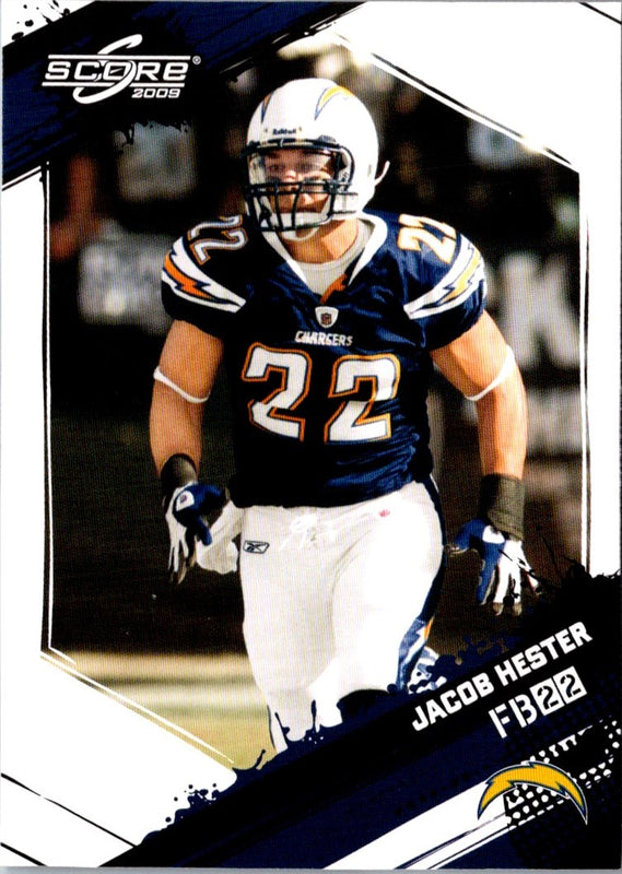 2009 Score Jacob Hester #241
