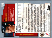 2000 Topps Mike Fisher #289