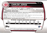2023 Bowman Prospects Carlos Jorge #BP-120