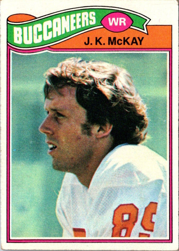 1977 Topps J.K. McKay #408 Rookie NR-MT