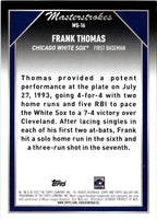 2022 Topps Gallery Masterstrokes Frank Thomas #MS-16