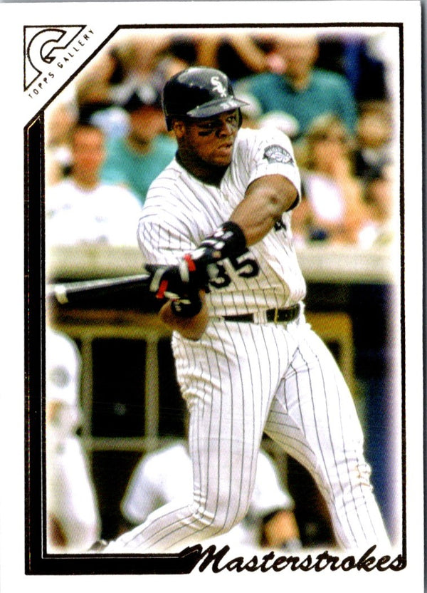 2022 Topps Gallery Masterstrokes Frank Thomas #MS-16